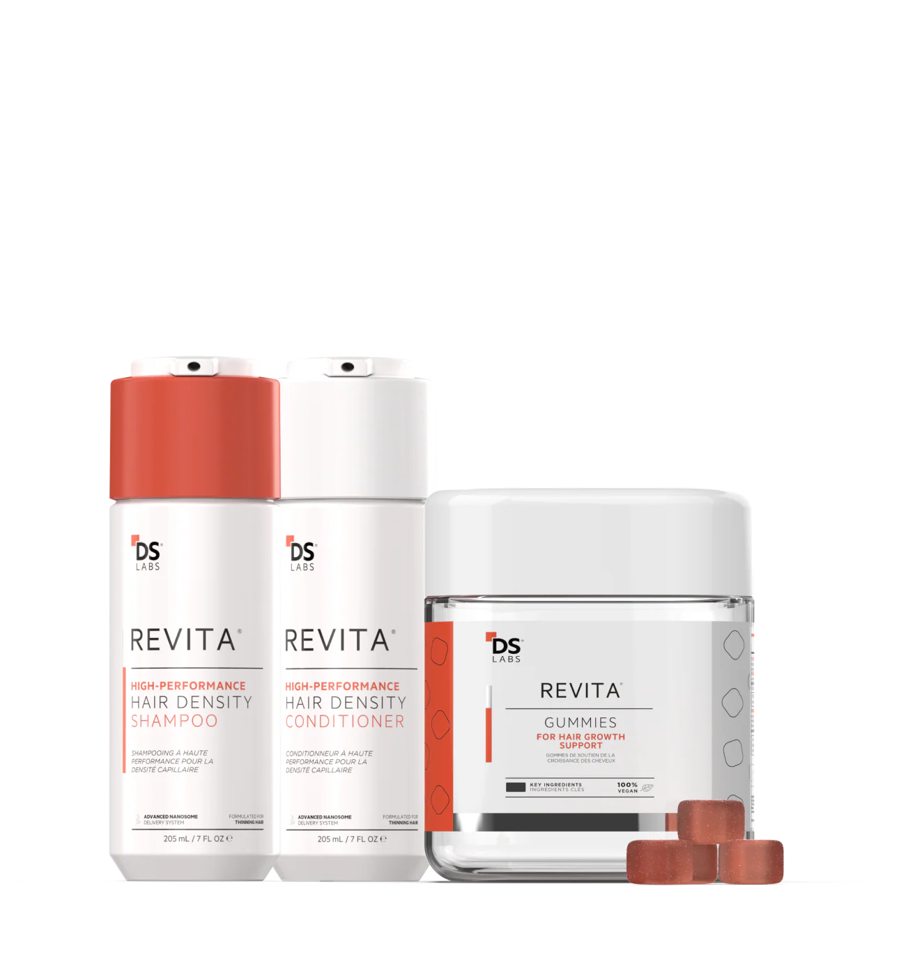 Revita Hair Trio – Shampoo, Conditioner & Gummies