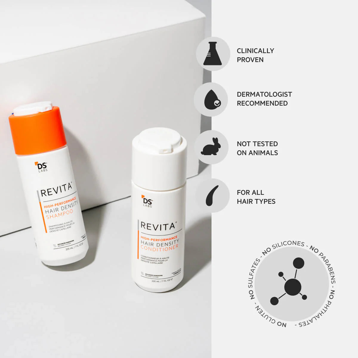 Revita Hair Trio – Shampoo, Conditioner & Gummies